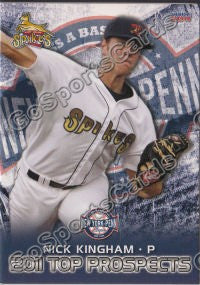 2011 New York Penn League Top Prospects NYPL Nick Kingham