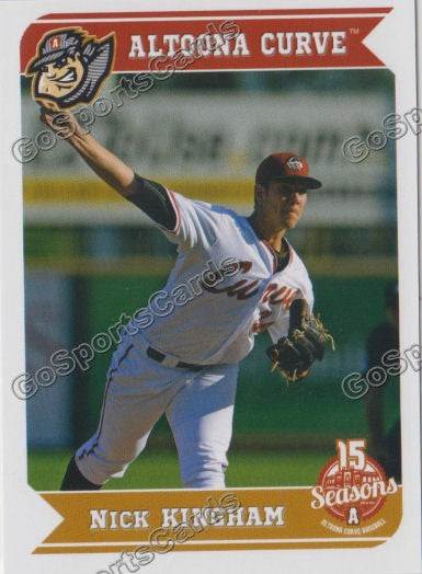 2013 Altoona Curve Nick Kingham