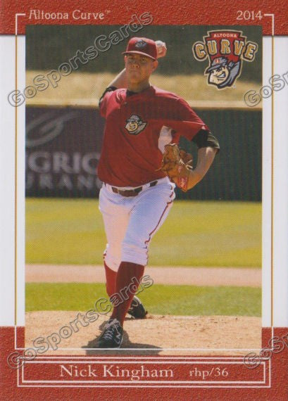 2014 Altoona Curve Nick Kingham