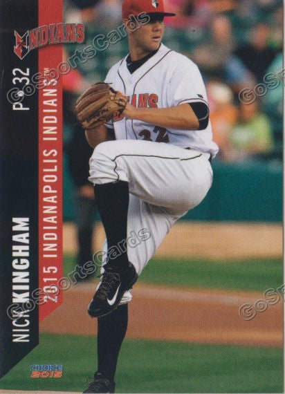 2015 Indianapolis Indians Nick Kingham