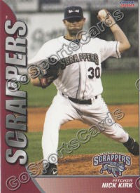 2010 Mahoning Valley Scrappers Nick Kirk