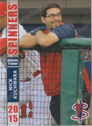 2015 Lowell Spinners Nick Kuchwara