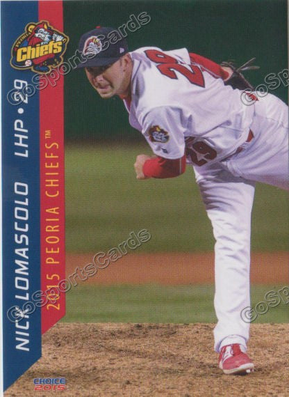 2015 Peoria Chiefs Nick Lomascolo