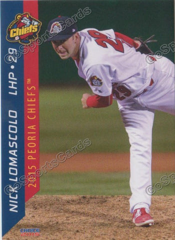 2015 Peoria Chiefs Nick Lomascolo