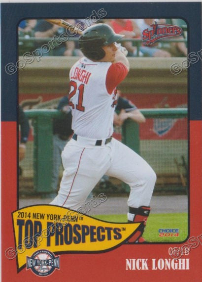 2014 New York Penn League Top Prospect NYPL Nick Longhi