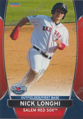 2016 Salem Red Sox Nick Longhi