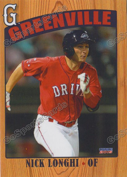 2017 Greenville Drive 2015 ReIssue Nick Longhi