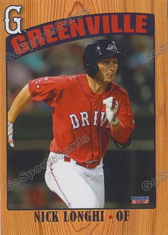 2017 Greenville Drive 2015 ReIssue Nick Longhi