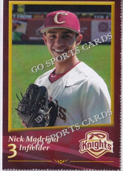 2016 Corvallis Knights Nick Madrigal