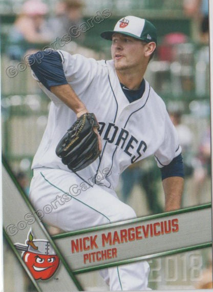 2018 Fort Wayne TinCaps Nick Margevicius