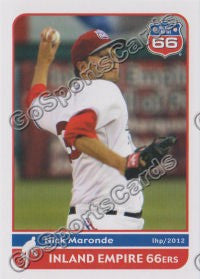 2012 Inland Empire 66ers Nick Maronde