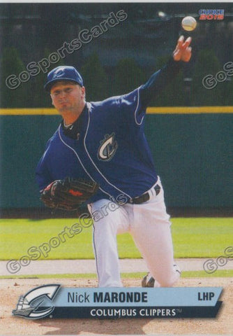 2015 Columbus Clippers Nick Maronde