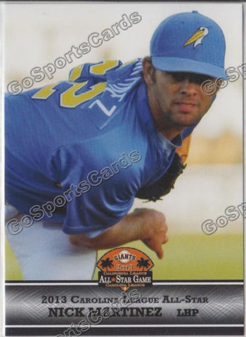 2013 Carolina League All Star Nick Martinez