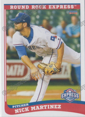 2016 Round Rock Express Nick Martinez