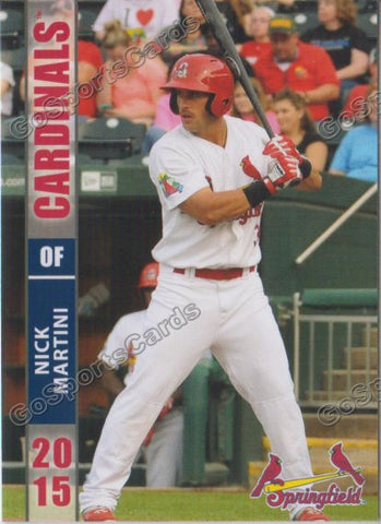 2015 Springfield Cardinals Nick Martini