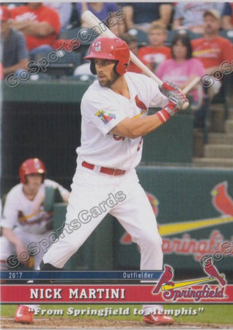 2017 Springfield Cardinals SGA Nick Martini
