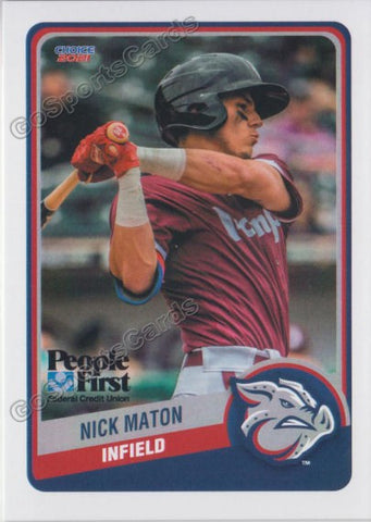 2021 Lehigh Valley IronPigs Update Nick Maton