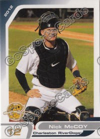 2012 Charleston Riverdogs Nick McCoy