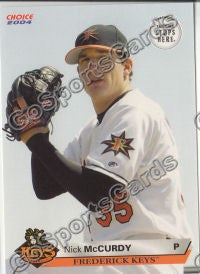 2004 Frederick Keys SGA Nick McCurdy