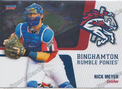 2021 Binghamton Rumble Ponies Nick Meyer