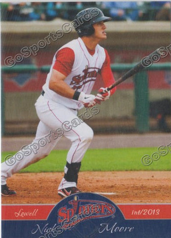 2013 Lowell Spinners Nick Moore