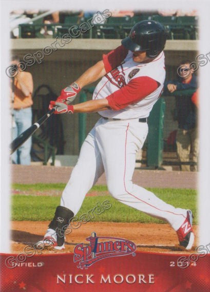 2014 Lowell Spinners Nick Moore