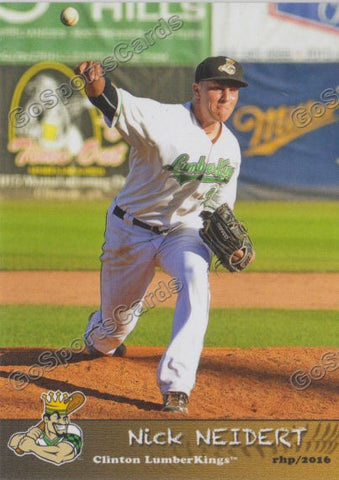 2016 Clinton LumberKings Update Nick Neidert