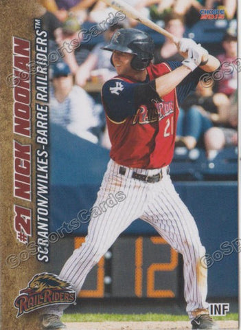 2015 Scranton Wilkes Barre RailRiders Nick Noonan