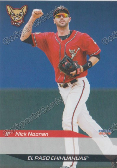 2016 El Paso Chihuahuas Nick Noonan