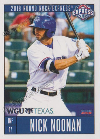 2018 Round Rock Express Nick Noonan