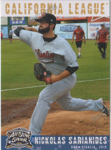 2015 California League All Star Nickolas Sarianides