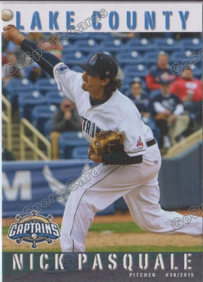 2015 Lake County Captains Nick Pasquale
