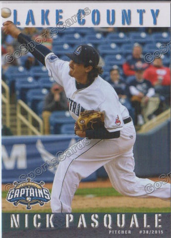 2015 Lake County Captains Nick Pasquale