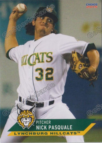 2015 Lynchburg Hillcats Nick Pasquale