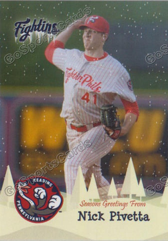 2016 Reading Fightin Phils Holiday Nick Pivetta