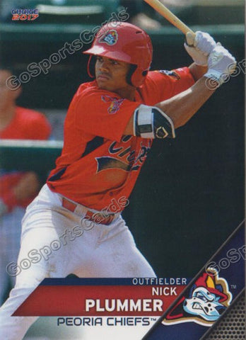 2017 Peoria Chiefs Nick Plummer