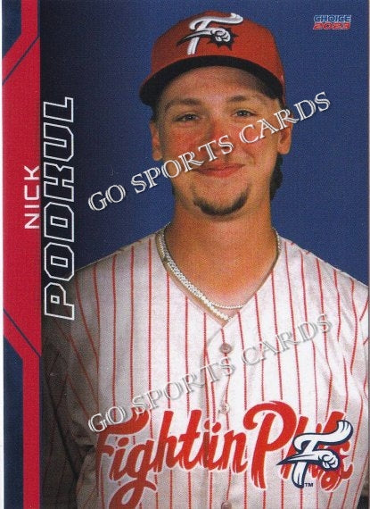 2023 Reading Fightin Phils 1st Nick Podkul