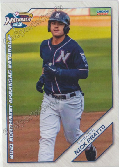 2021 Northwest Arkansas Naturals Nick Pratto