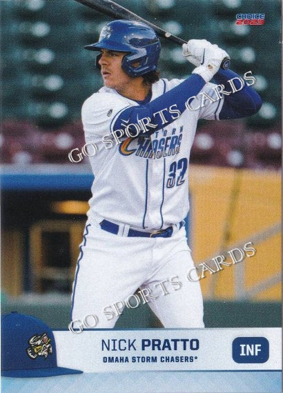 2023 Omaha Storm Chasers Nick Pratto – Go Sports Cards