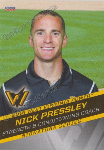 2018 West Virginia Power Nick Pressley