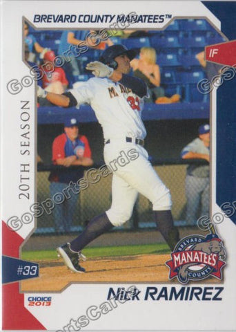 2013 Brevard County Manatees Nick Ramirez