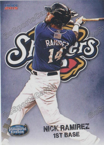 2015 Biloxi Shuckers Nick Ramirez