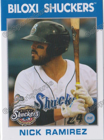 2016 Biloxi Shuckers Nick Ramirez