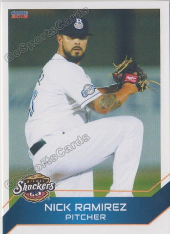 2018 Biloxi Shuckers Nick Ramirez