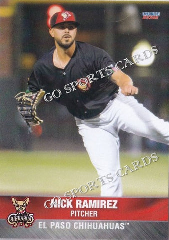 2021 El Paso Chihuahuas Nick Ramirez