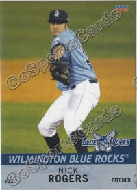 2012 Wilmington Blue Rocks Nick Rogers