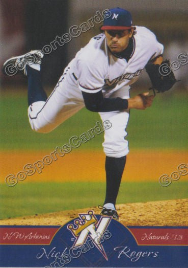 2013 Northwest Arkansas Naturals Nick Rogers