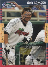 2011 Fort Myers Miracle Nick Romero