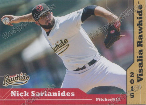 2015 Visalia Rawhide Nick Sarianides