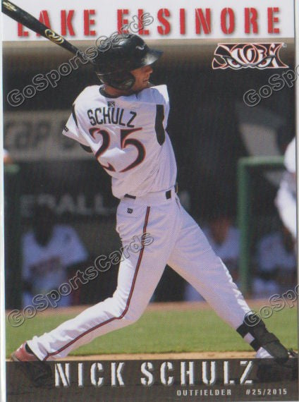 2015 Lake Elsinore Storm Nick Schulz